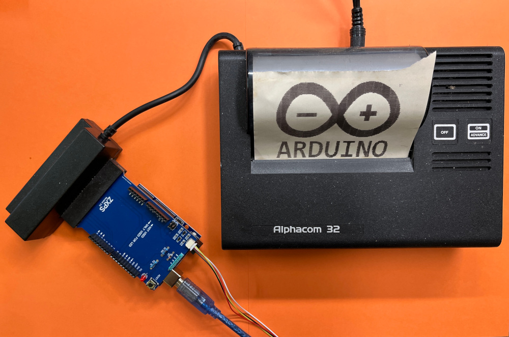 Arduino Printer Shield for Timex/Sinclair Printers