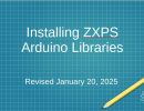 installing zxps arduino libraries title